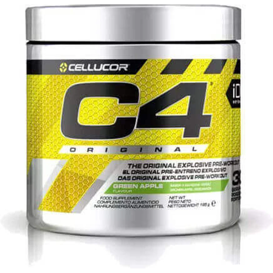Передтренувальний комплекс Cellucor C4 Original ID Series 195гр яблучно-зелений: ціни та характеристики