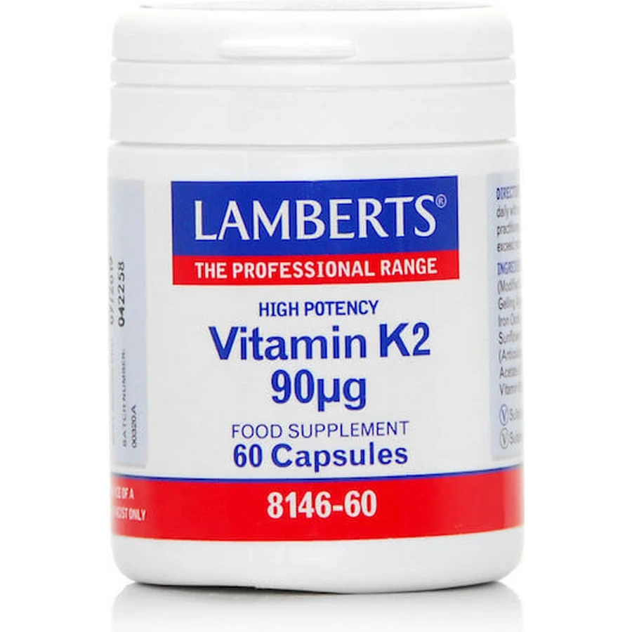 Lamberts Vitamin K2 Egg Health Vitamin 90mcg 60 капс.: ціни та характеристики
