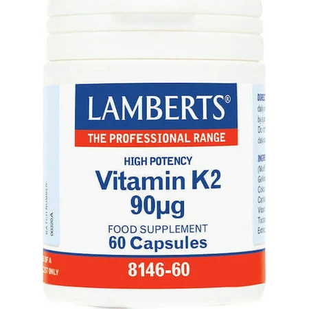 Lamberts Vitamin K2 Egg Health Vitamin 90mcg 60 капс.: ціни та характеристики