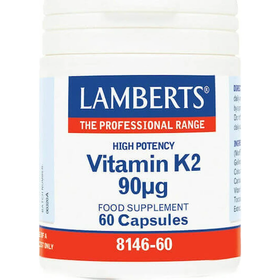 Lamberts Vitamin K2 Egg Health Vitamin 90mcg 60 капс.: ціни та характеристики