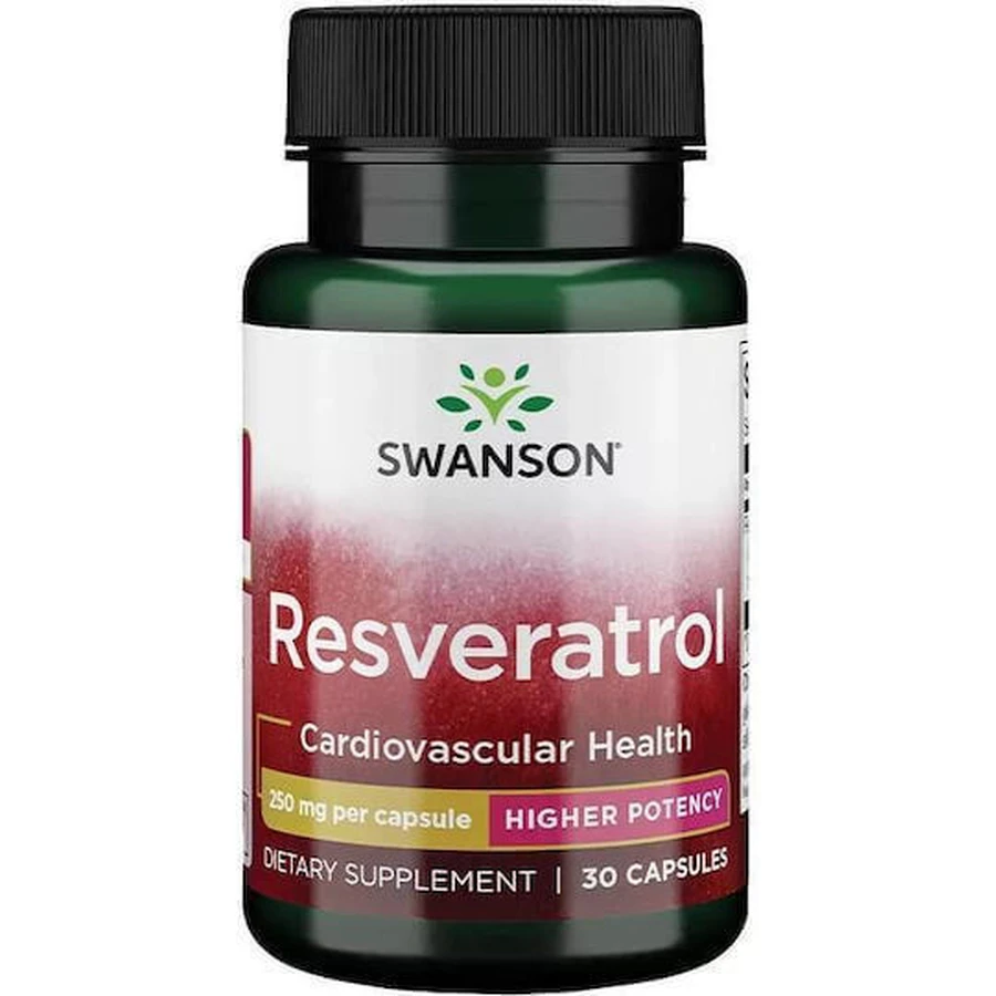Swanson Resveratrol 250 мг Пищевая добавка Special 30 капс: цены и характеристики