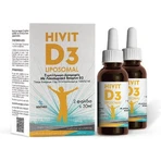 Ліпосомальний вітамін VivaCare Hivit D3 для зміцнення імунної системи та здоров'я яєць 1000iu 60мл 60мл: ціни та характеристики