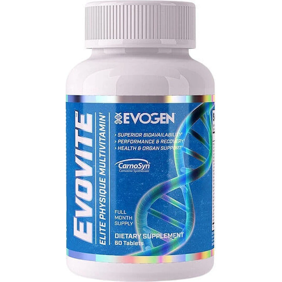 Evogen Elite Physique Multivitamin Полівітамінний мультивітамін 60 таблеток: ціни та характеристики
