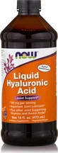 Now Foods Рідка добавка з гіалуроновою кислотою для здоров'я суглобів та кісток 473 мл Чорниця