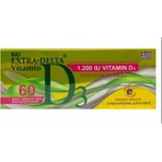 Medichrom Bio Extra Delta Vitamin D3 Вітамін для зміцнення імунної системи та здоров'я яєць 1200iu 60 таблеток: ціни та характеристики