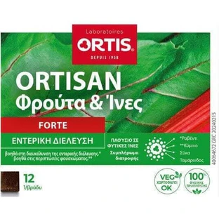 Ortis Ortisan Forte Fruits & Fibres Food Supplement Special 12 tab