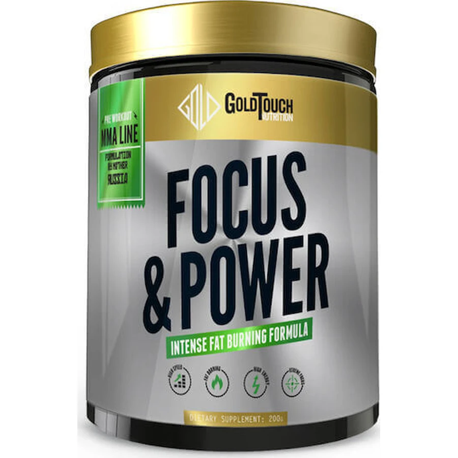 GoldTouch Nutrition Focus & Power Pre Workout Supplement 200gr Lemon: цены и характеристики