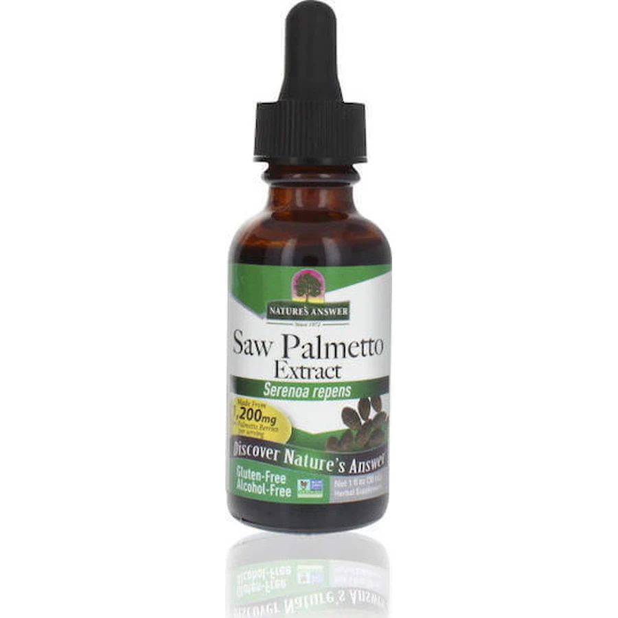 Nature's Answer Saw Palmetto Extract 1200 мг 30 мл: ціни та характеристики