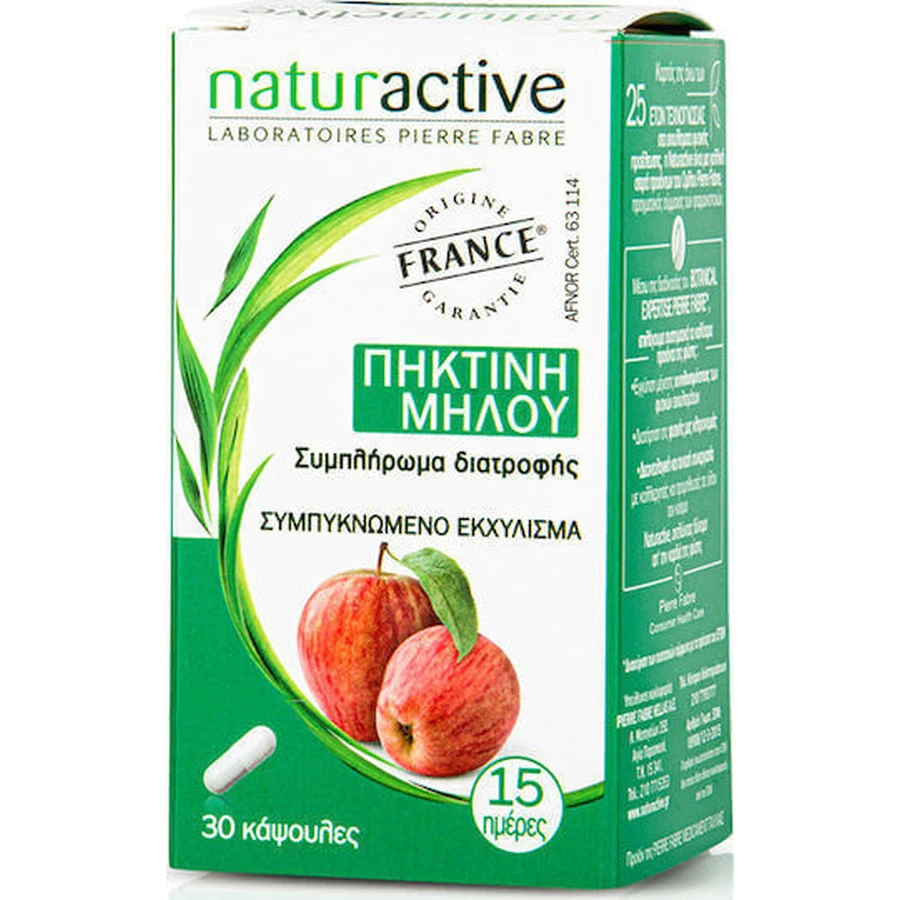 Naturactive Яблочный пектин 30 капс: цены и характеристики