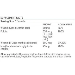 Natural Vitamins Chelated Iron Chelate Formula 50 капсул