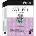 Мультивітамінний комплекс Ino Plus Anti Flu Express для енергії, імунної системи та зміцнення шкіри 20 таблеток: ціни та характеристики
