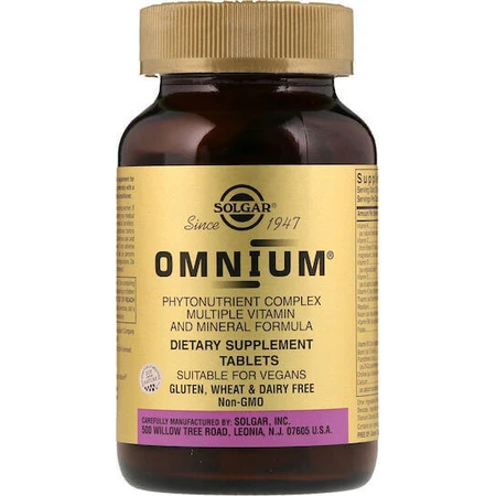 Solgar Omnium Energy Multivitamin 90 таблеток: ціни та характеристики
