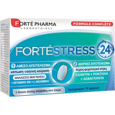 Forte Pharma Fortestress 24h Anxiety Supplement 15 tabs: цены и характеристики