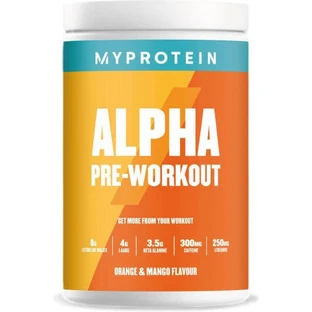 Myprotein Alpha Предтреніровочний комплекс [600 грам] Апельсин і манго