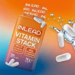 Inlead Nutrition Vitamin Stack Multivitamin Мультивитамины для укрепления иммунной системы, кожи и антиоксидантного действия 120 растительных капсул: цены и характеристики