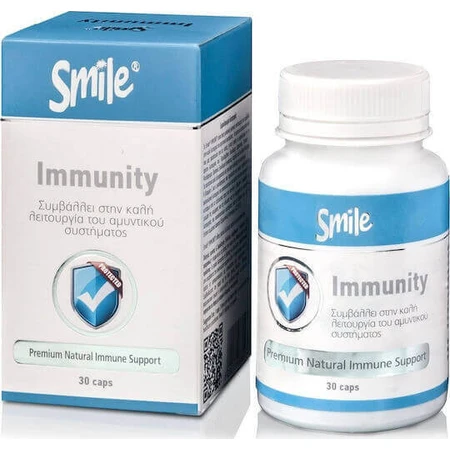 AM Health Smile Immunity Імунна добавка для підвищення імунітету 30 капс.: ціни та характеристики