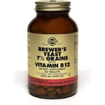 Солгар Пивные дрожжи с витамином B12 500 мг 250 x 1 таблетка: цены и характеристики