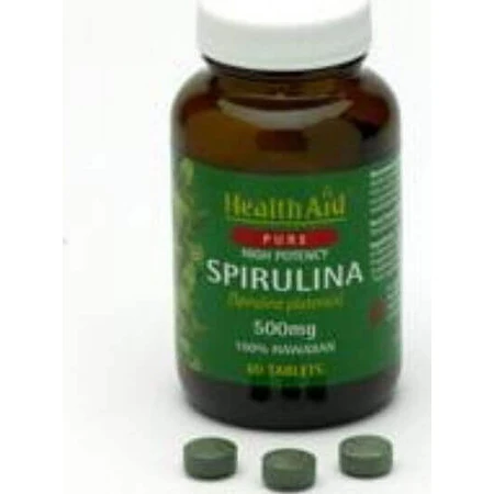 Спирулина Health Aid 60 x 1 таблетка: цены и характеристики