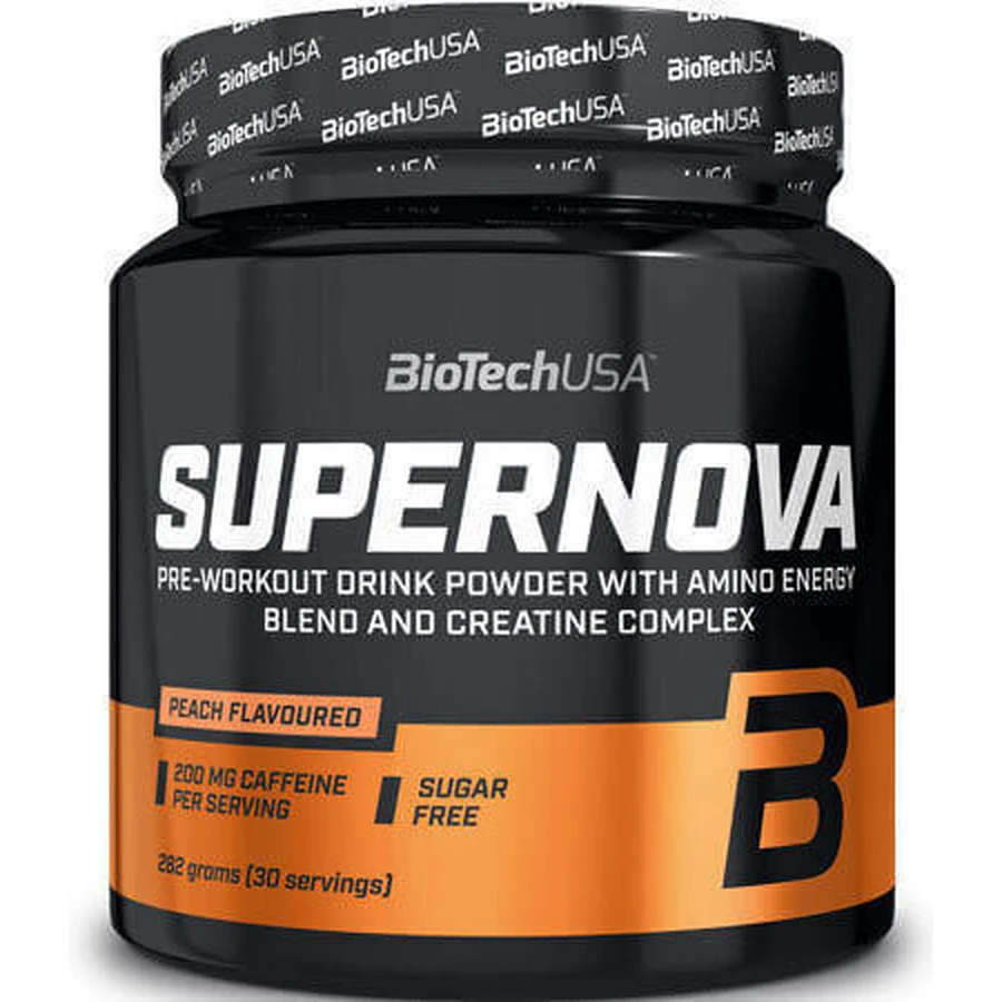 Biotech USA Supernova Pre Workout Supplement 282gr Peach: цены и характеристики