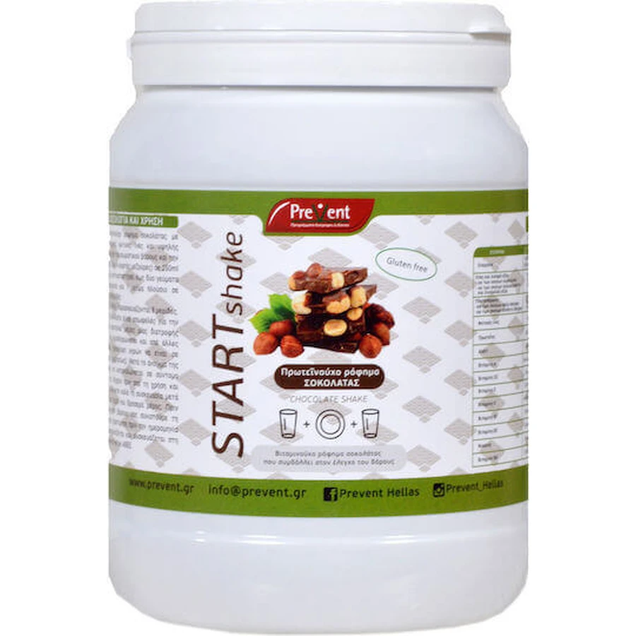 PreVent Start Shake Добавка для снижения веса 430гр Шоколадный коктейль с фундуком: цены и характеристики