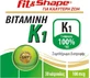 Fit &amp; Shape Vitamin K1 Яєчний вітамін для здоров'я 100 мг 30 капс.