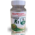 Fit & Shape Vitamin K1 Яєчний вітамін для здоров'я 100 мг 30 капс.: ціни та характеристики