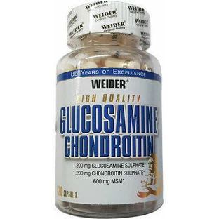 Weider Glucosamine Chondroitin Plus Msm Joint & Bone Health Supplement 120 caps