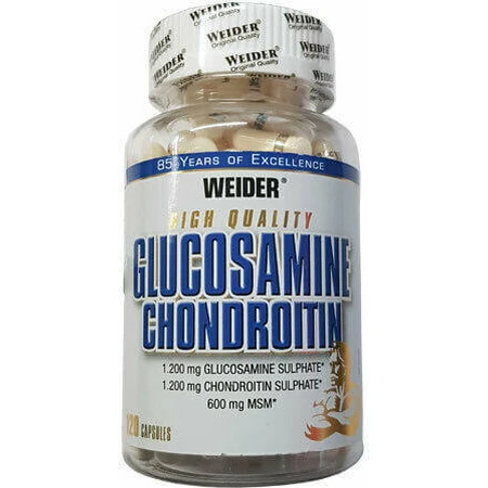 Weider Glucosamine Chondroitin Plus Msm Joint & Bone Health Supplement 120 caps: цены и характеристики