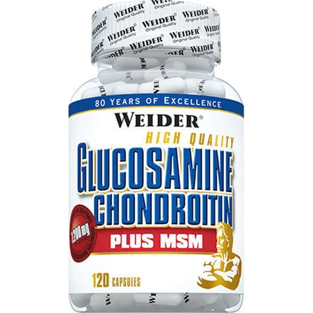 Weider Glucosamine Chondroitin Plus Msm Joint & Bone Health Supplement 120 caps: цены и характеристики