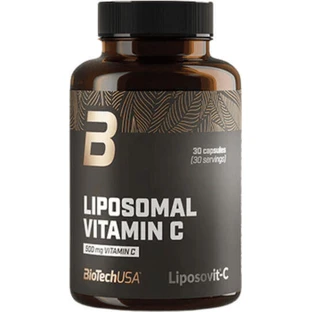 Biotech USA Liposomal Липосомальный витамин С для иммунной системы, кожи и антиоксидантного действия 500 мг 30 капс