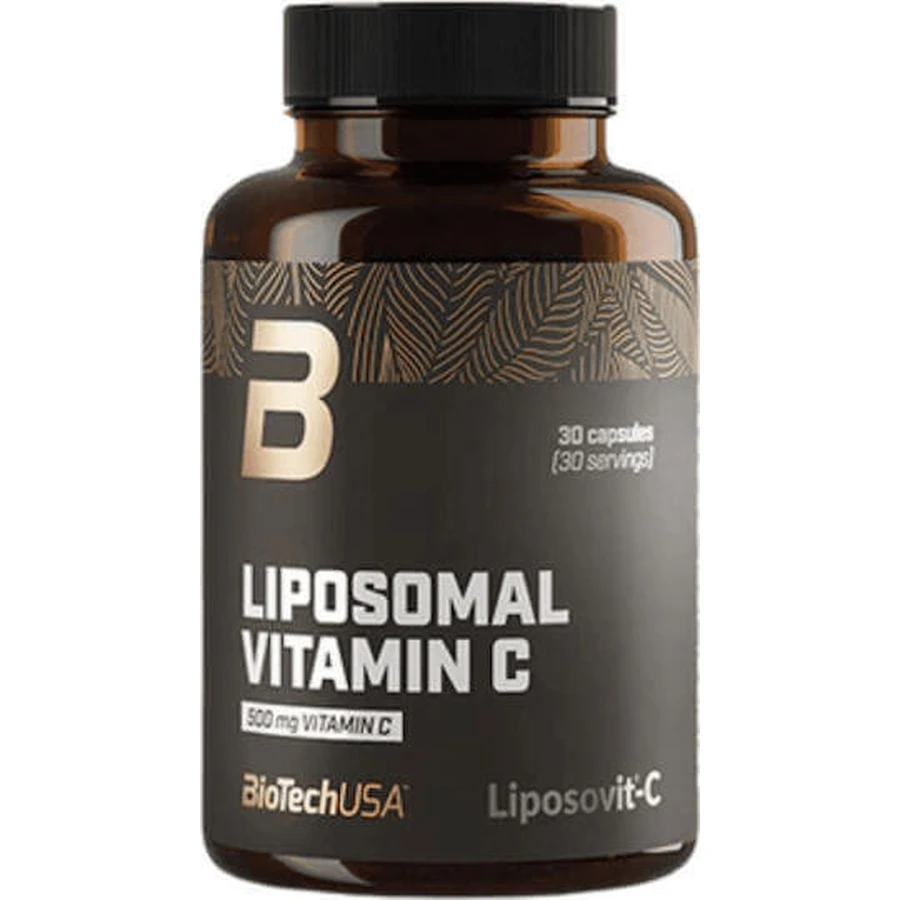 Biotech USA Liposomal Липосомальный витамин С для иммунной системы, кожи и антиоксидантного действия 500 мг 30 капс: цены и характеристики