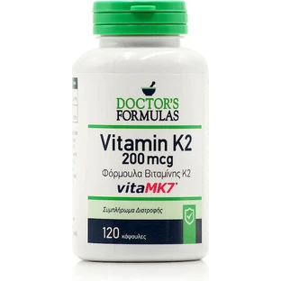 Doctor's Formulas Vitamin K2 Витамин здоровья яиц 120 капс
