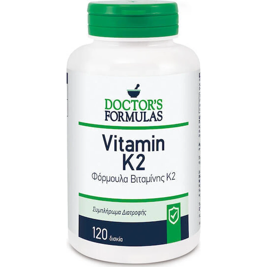 Doctor's Formulas Vitamin K2 Витамин здоровья яиц 120 капс: цены и характеристики