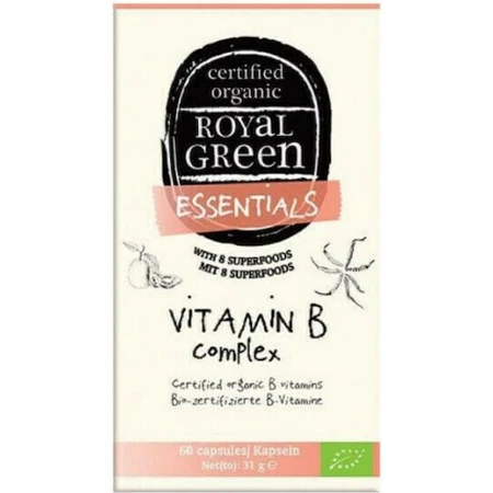 Комплекс Royal Green B для зміцнення енергії, імунітету та нервової системи 60 капс.: ціни та характеристики