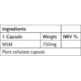 Viridian MSM Joint & Bone Health Supplement 90 caps