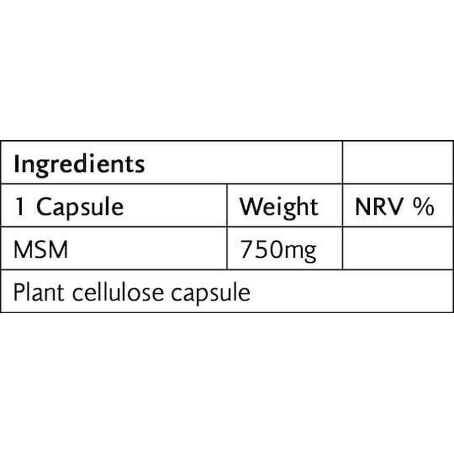 Viridian MSM Joint & Bone Health Supplement 90 caps: цены и характеристики