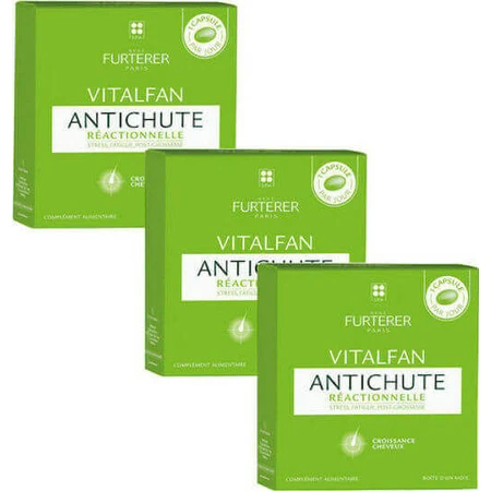 Rene Furterer Vitalfan Antichute Antichute Reactionnelle Харчова добавка спеціальна 90 капс.: ціни та характеристики