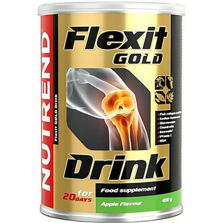 Nutrend Flexit Gold Drink Joint & Bone Health Supplement 400gr 20 порций Apple: цены и характеристики