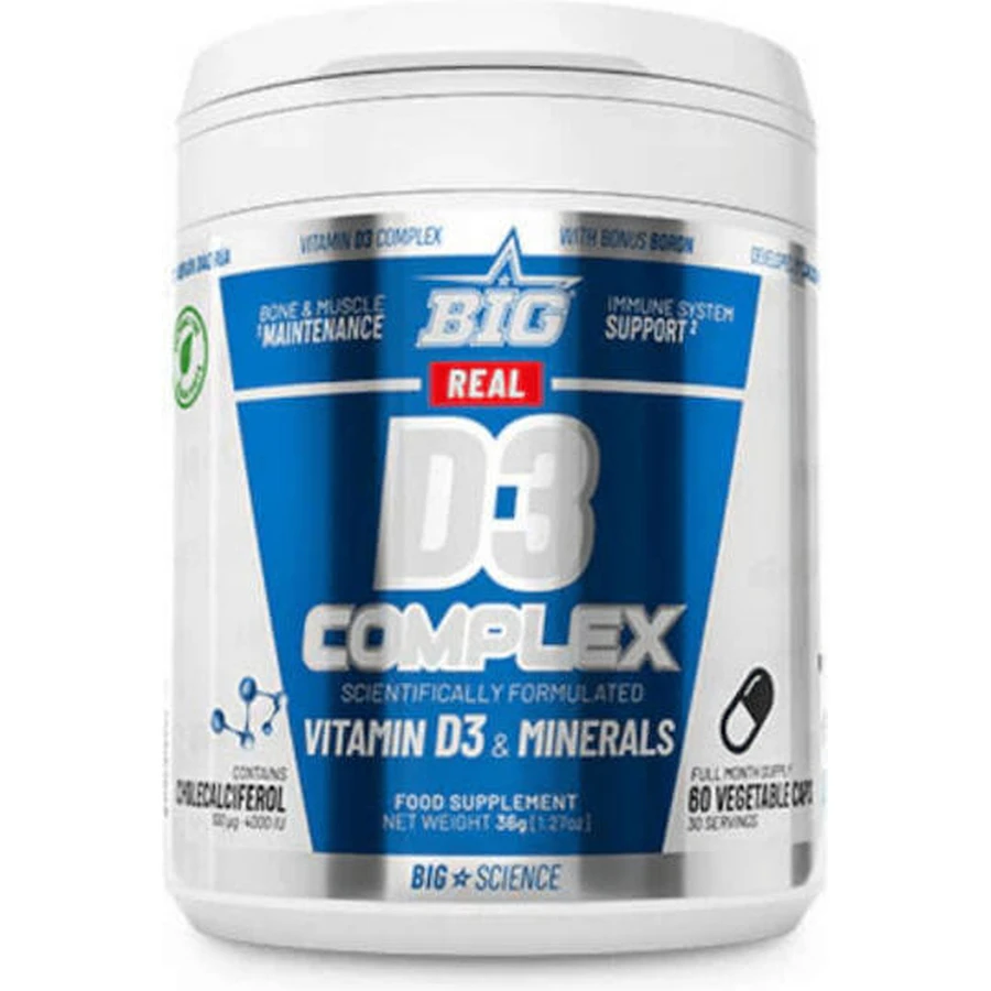 Big Real Vitamin для зміцнення імунітету та здоров'я птахів 60 капс.: ціни та характеристики