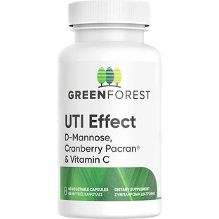 Спеціальна харчова добавка Green Forest UTI Effect 60 рослинних капсул