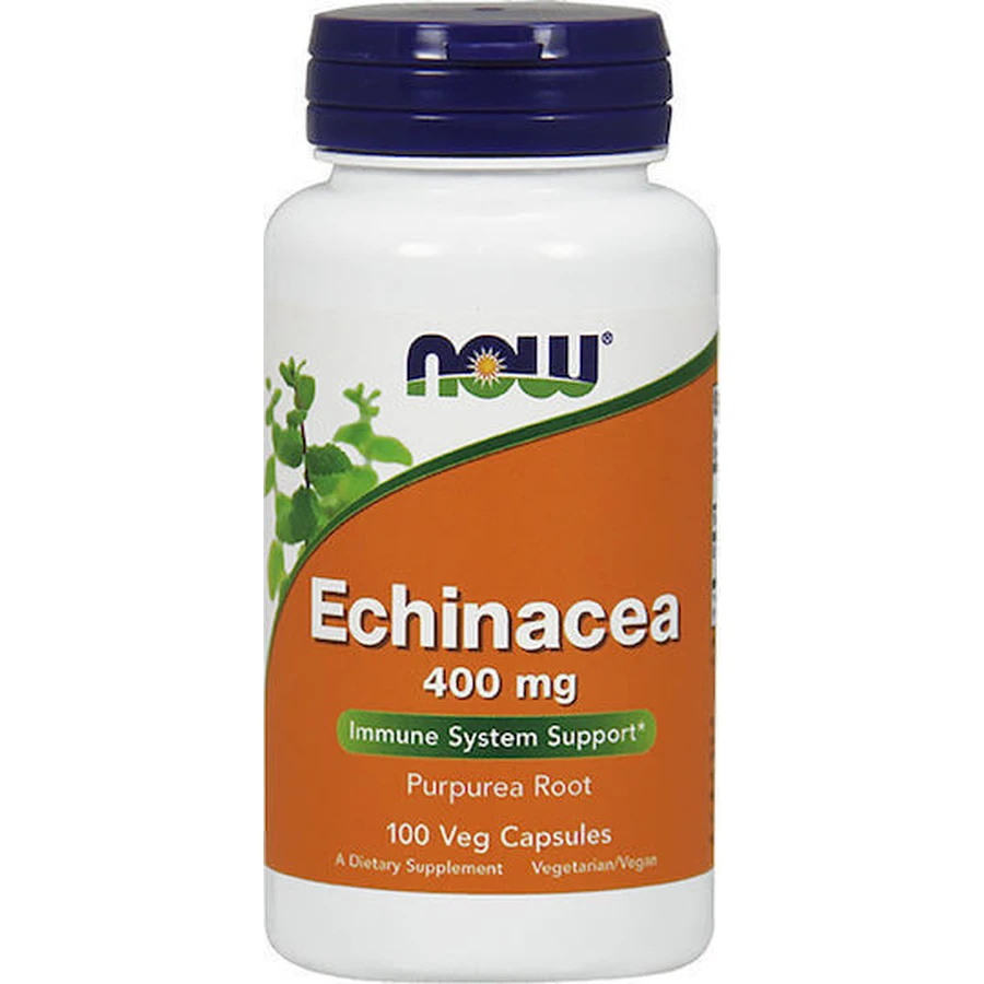 Now Foods Корень эхинацеи 400 мг 100 растительных капсул: цены и характеристики