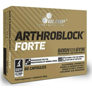 Olimp Sport Nutrition Arthroblock Forte Добавка для здоров'я суглобів та кісток 60 капс.