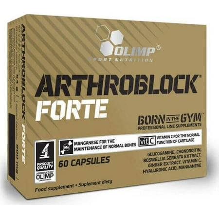 Olimp Sport Nutrition Arthroblock Forte Добавка для здоров'я суглобів та кісток 60 капс.: ціни та характеристики