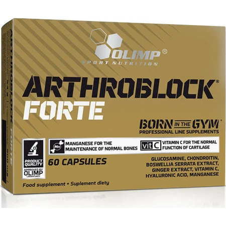 Olimp Sport Nutrition Arthroblock Forte Добавка для здоров'я суглобів та кісток 60 капс.: ціни та характеристики