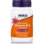 Now Foods Вітамін D-3 Вітамін для підтримки імунітету та здоров'я яєць 2000iu 120 м'яких гелів: ціни та характеристики