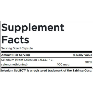 Swanson Selenium L-Selenomethionine 200 капсул
