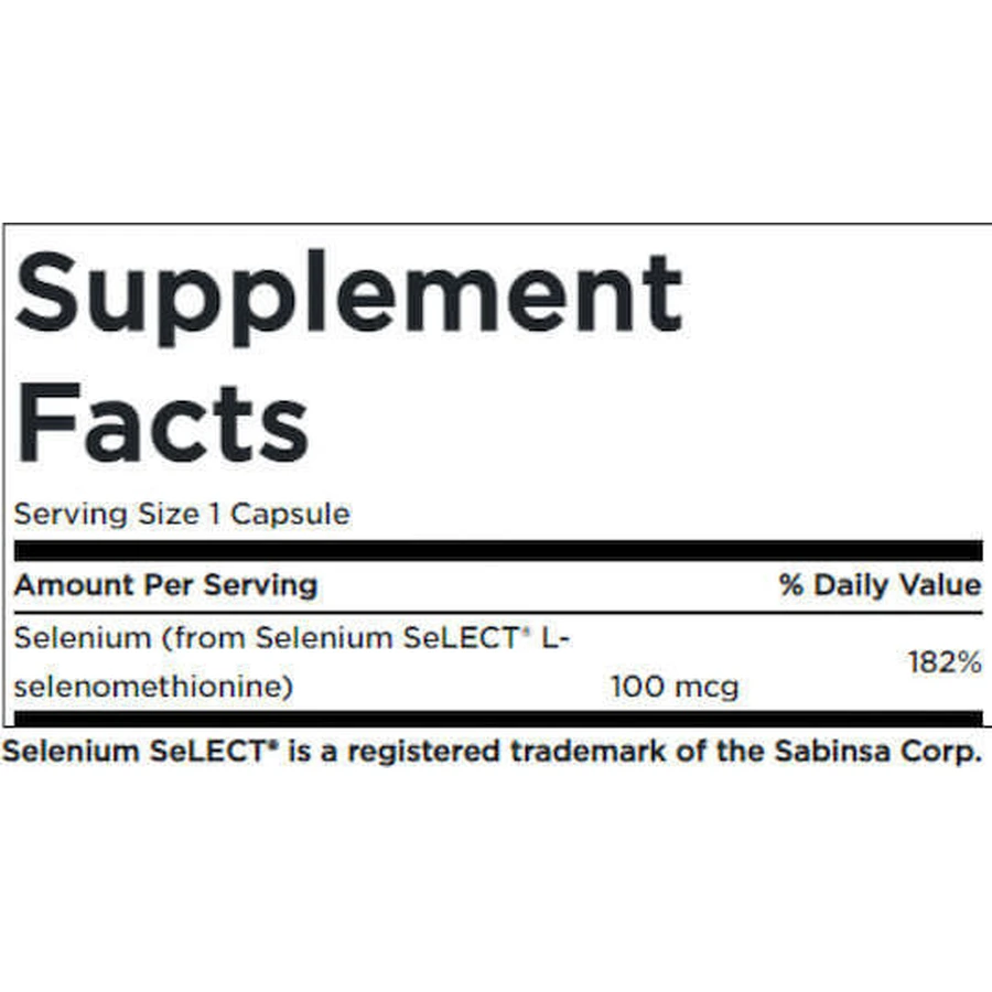 Swanson Selenium L-Selenomethionine 200 капсул: цены и характеристики