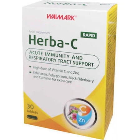 Walmark Herba-C Швидка добавка для підвищення імунітету 30 табл.: ціни та характеристики