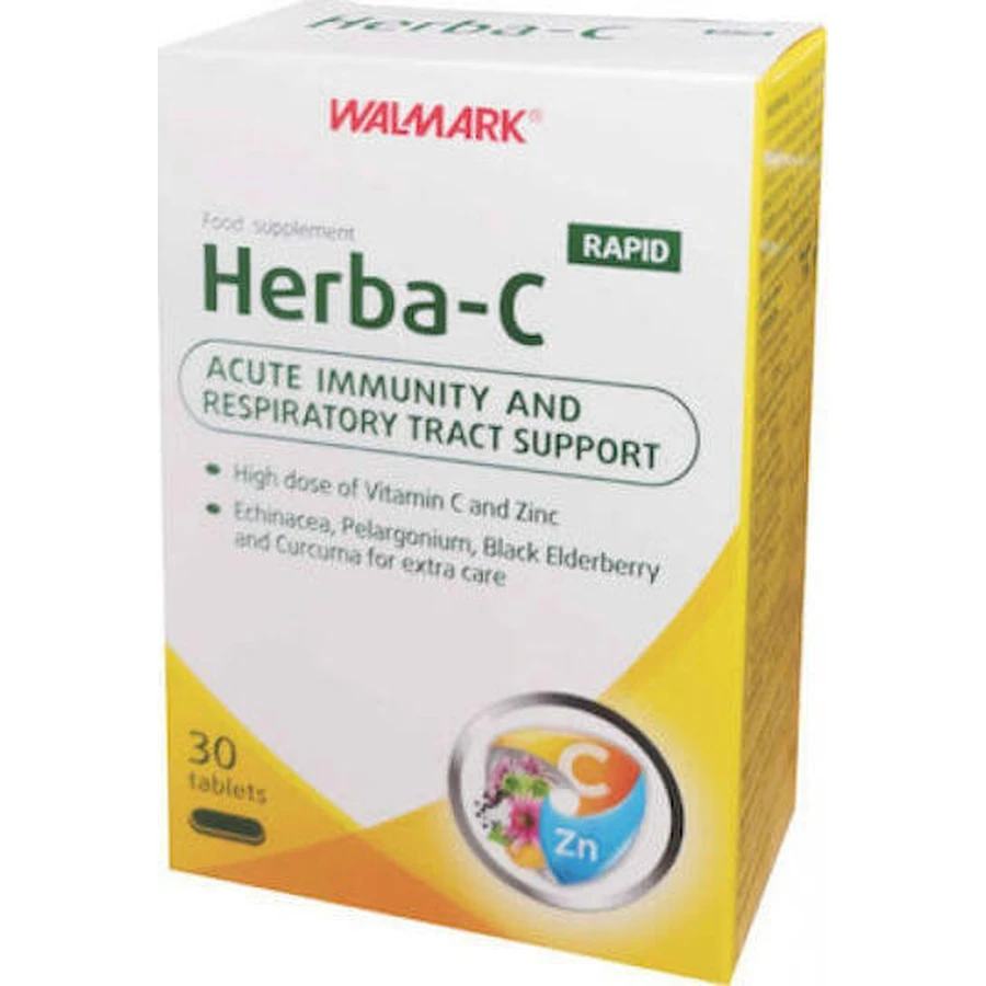 Walmark Herba-C Швидка добавка для підвищення імунітету 30 табл.: ціни та характеристики