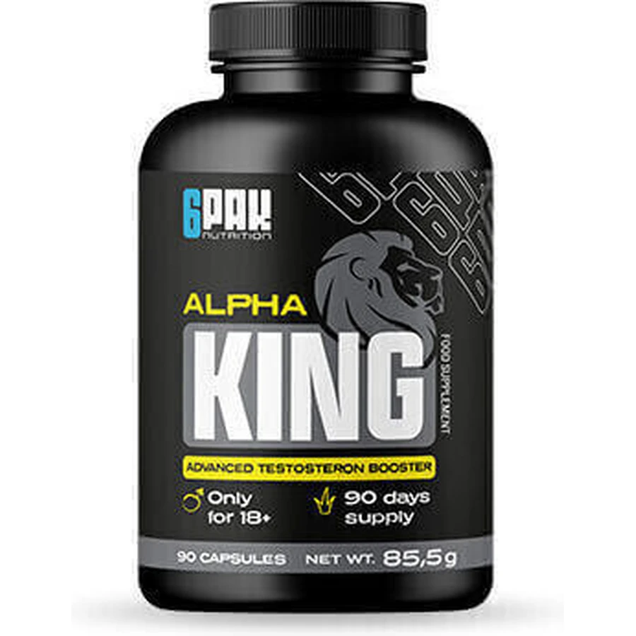 6Pak Nutrition Alpha King Тестостеронова добавка для підвищення тестостерону 90 капс.: ціни та характеристики